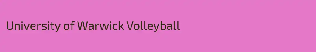 University of Warwick Volleyball